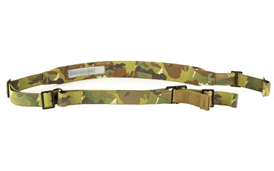 Blue Force Gear Vickers Combat Applications Sling -  Padded 2 Point Combat Sling with Metal Hardware -  54"-64" Length -  Black -  1.25" Webbing Atomic Defense