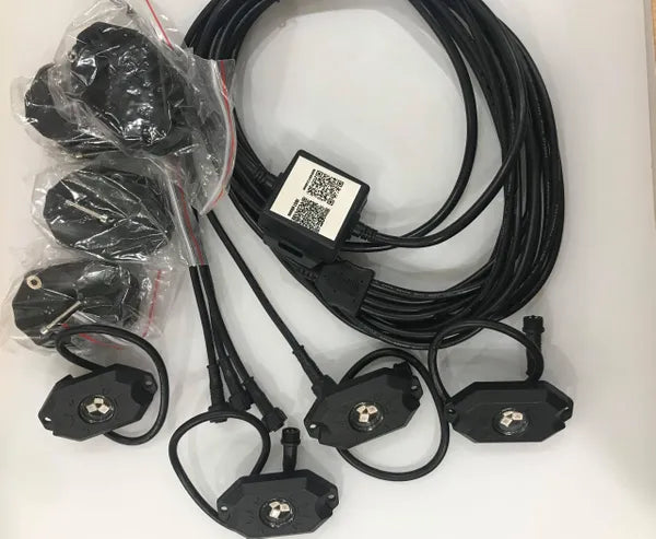 12 PACK ROCK LIGHT KIT *SUPER BRIGHT* BLUETOOTH
