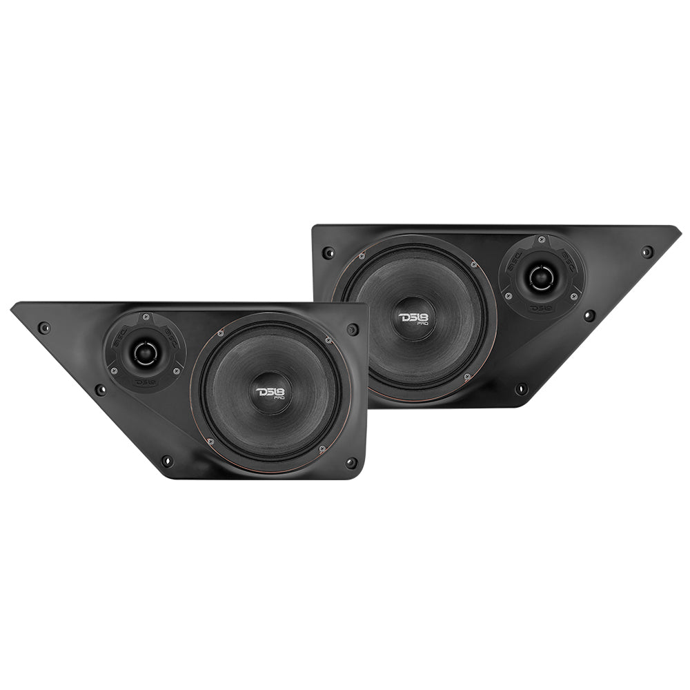 Ford Bronco 6th Gen Front Doors 6.5" Speaker and 3.8" Tweeter Panels DS18