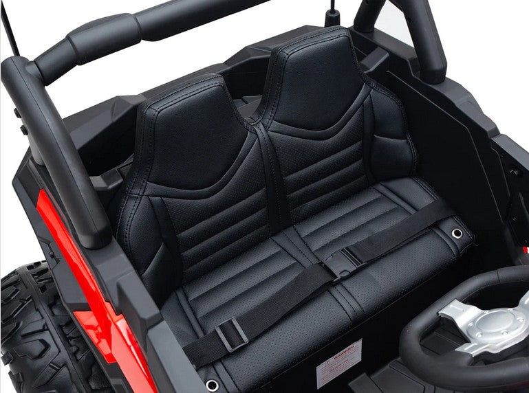 2-Seater 24V Electric Ride-On ATV Buggy with Magic Cars Remote Control for Kids