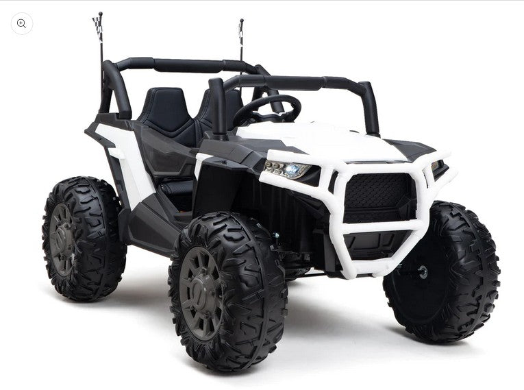 2-Seater 24V Electric Ride-On ATV Buggy with Magic Cars Remote Control for Kids
