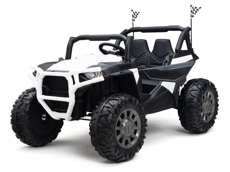 2-Seater 24V Electric Ride-On ATV Buggy with Magic Cars Remote Control for Kids