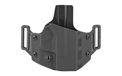Crucial Concealment Covert OWB |  OWB Holster |  Right Hand |  Kydex |  Black |  Fits Glock 19 Atomic Defense