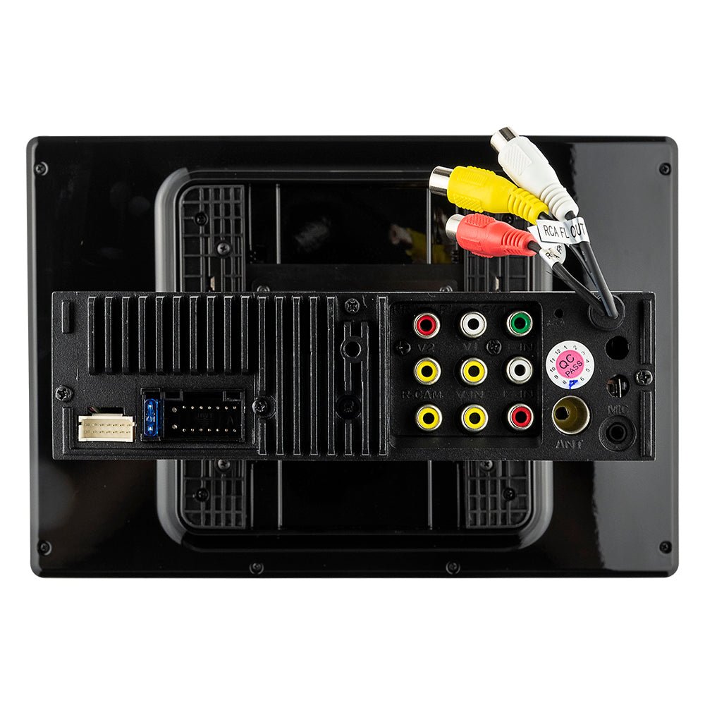 10.5" Floating Adjustable Modular Touchscreen Mechless Single-DIN Head Unit with Bluetooth, Apple Car Play, Android Mirror Link, USB, AUX, SD, AM, FM DS18