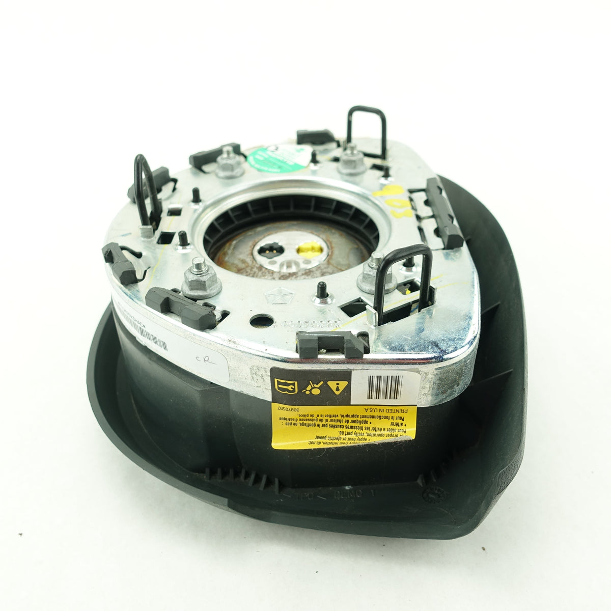 2008 Jeep Liberty Steering Wheel Airbag Air Bag Gray