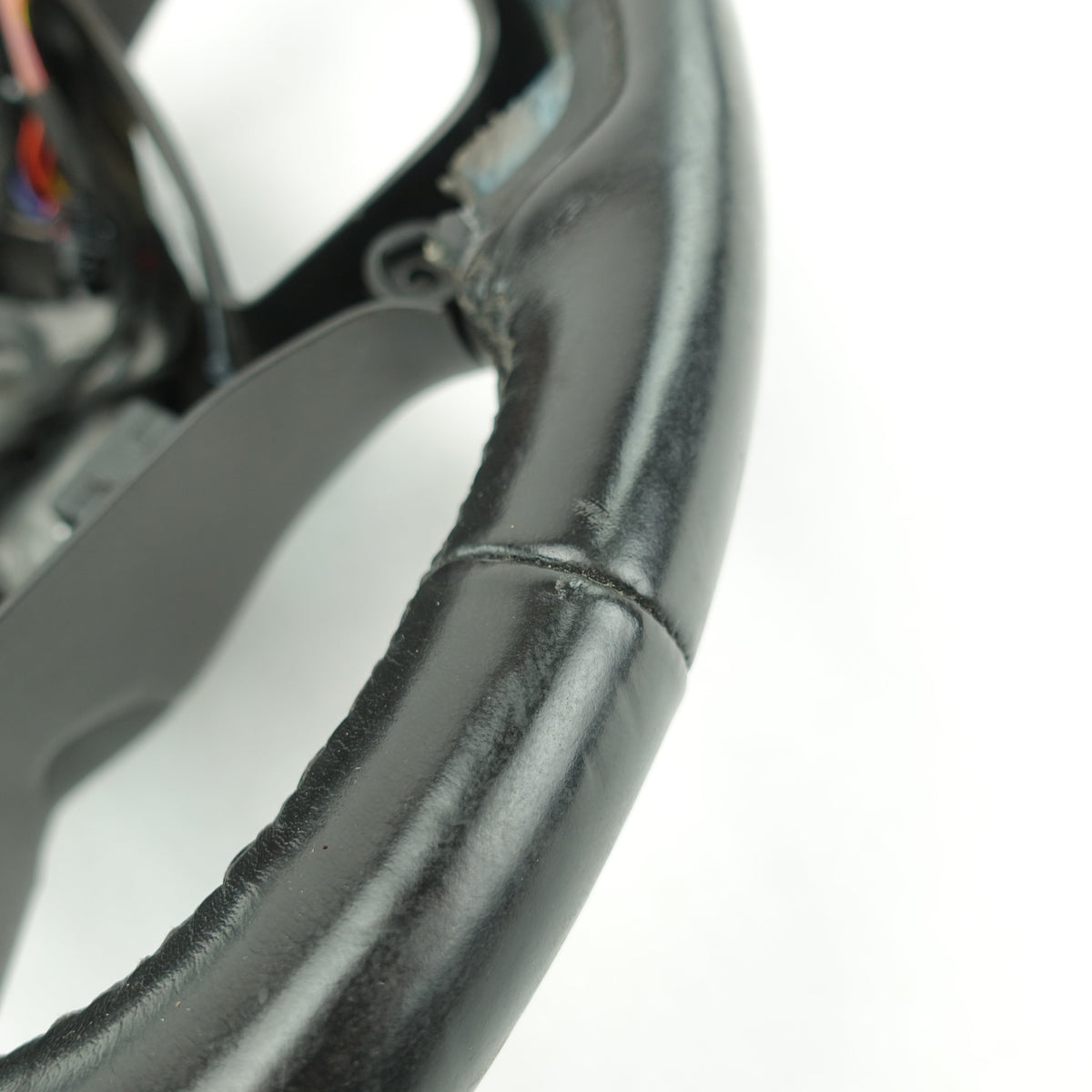 Damage 2020 2021 2022 2023 Silverado Sierra Steering Wheel Leather Heated Black
