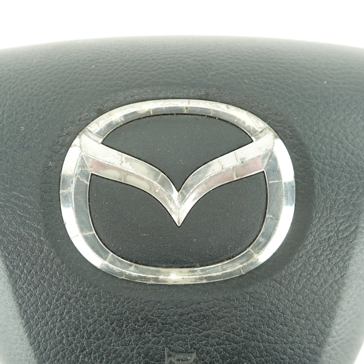 Damage 2010 2011 2012 2013 Mazda 3 Driver Steering Wheel Airbag Air Bag With Wheel Mounted Audio Control Black