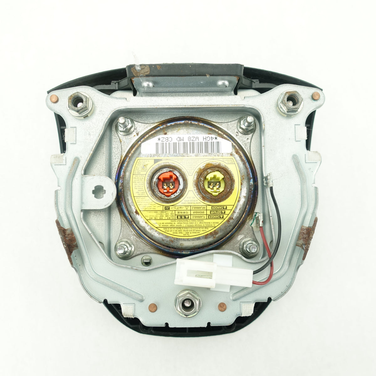 Damage 2010 2011 2012 2013 Mazda 3 Driver Steering Wheel Airbag Air Bag With Wheel Mounted Audio Control Black