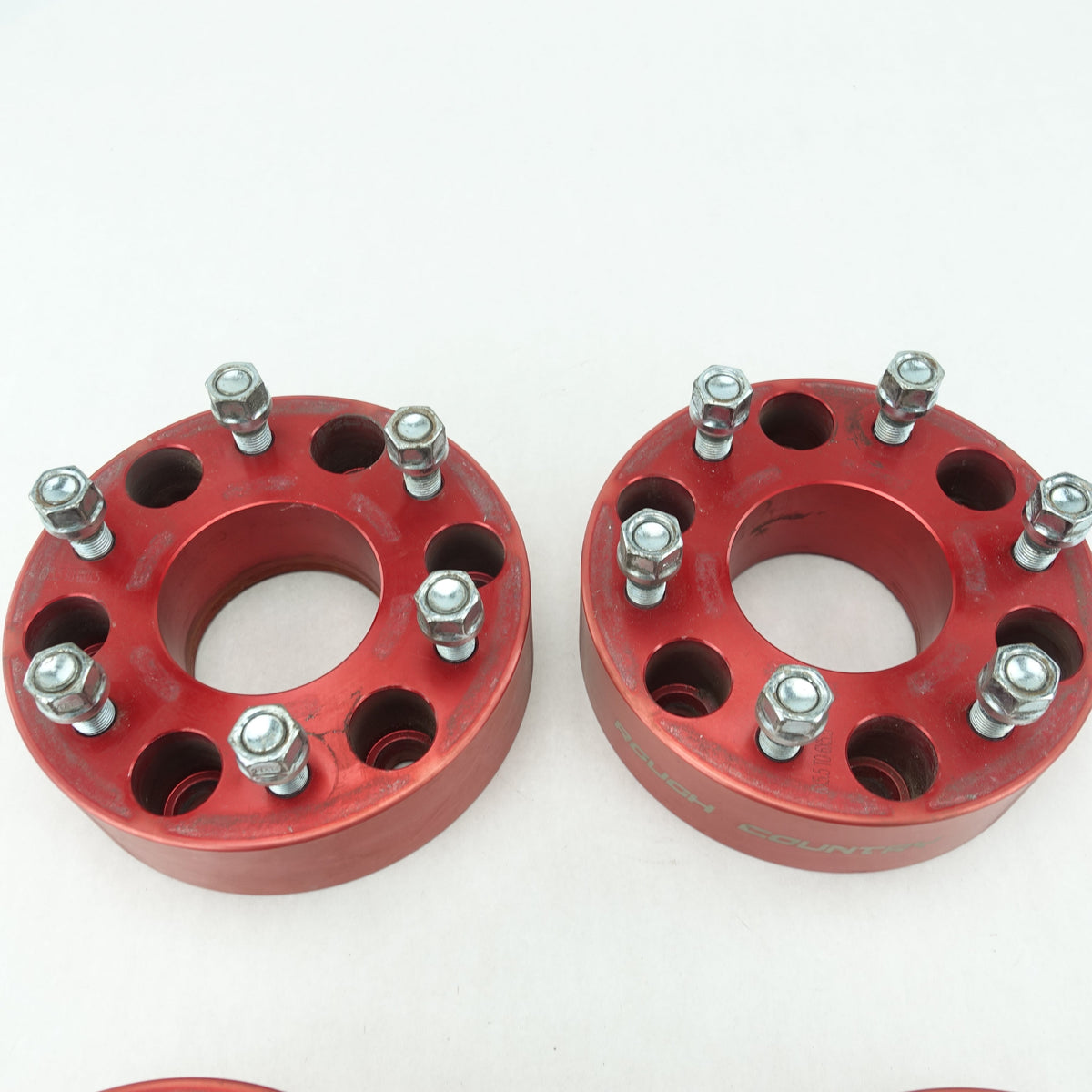 Rough Country 6X5.5 2 Inch Spacers Set of 4 Pulled From 2020 Silverado 1500