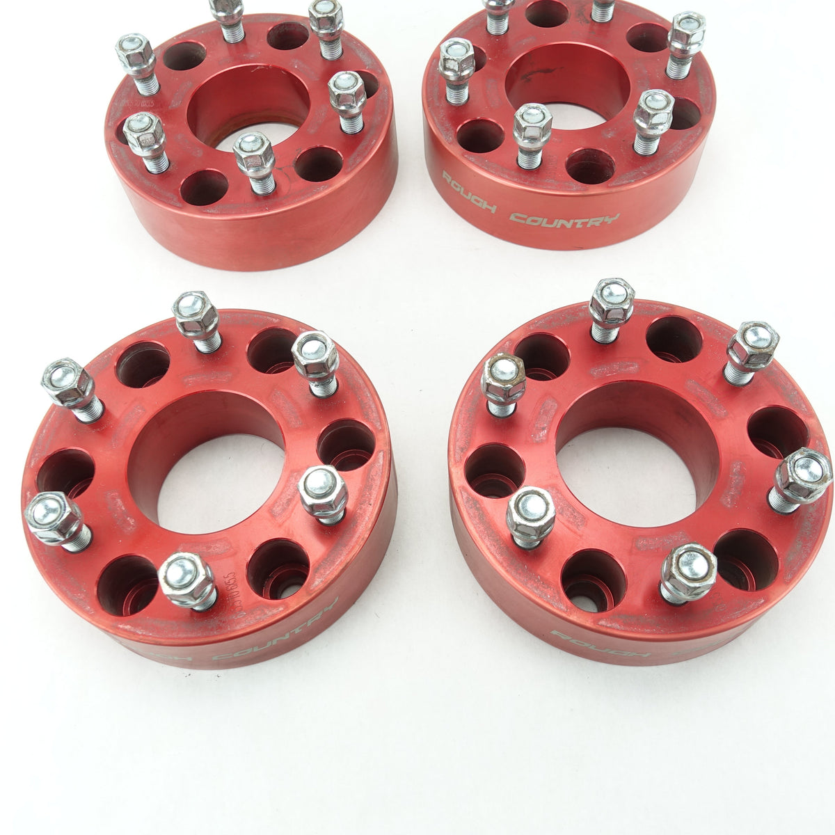 Rough Country 6X5.5 2 Inch Spacers Set of 4 Pulled From 2020 Silverado 1500