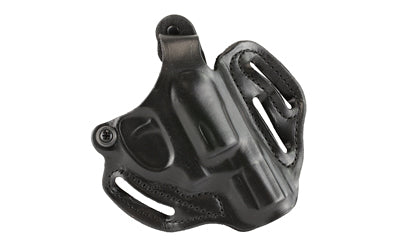 DeSantis Gunhide Thumb Break Scabbard Belt Holster |  Fits 2-2 1/4" S&W J-Frame |  2" Taurus 85 |  Right Hand |  Black Leather Atomic Defense