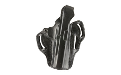 DeSantis Gunhide Thumb Break Scabbard Belt Holster |  Fits 2-2 1/4" S&W J-Frame |  2" Taurus 85 |  Right Hand |  Black Leather Atomic Defense