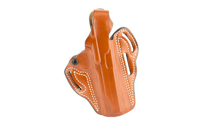 DeSantis Gunhide Thumb Break Scabbard Belt Holster |  Fits 2-2 1/4" S&W J-Frame |  2" Taurus 85 |  Right Hand |  Black Leather Atomic Defense