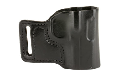 DeSantis Gunhide E-GAT Slide Belt Holster |  Fits J-Frame 2.25" |  Bodyguard .38 |  Ruger LCR |  Right Hand |  Black Leather Atomic Defense