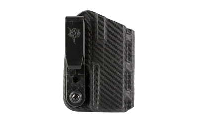 DeSantis Gunhide Slim-Tuk |  Inside Waistband Holster |  Fits Sig Sauer P365-XMACRO |  Ambidextrous |  Carbon Fiber Exterior Finish |  Blue Kydex Interior Atomic Defense