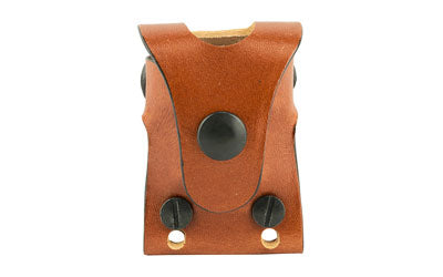 DeSantis Gunhide Second Six Speedloader Magazine Pouch |  Fits HKS SPD/LDR 10A & 36A |  Ambidextrous |  Tan Leather Atomic Defense