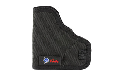 DeSantis Gunhide Nemesis Pocket Holster |  Fits S&W J Frame/Bodyguard |  Ambidextrous |  Black Atomic Defense