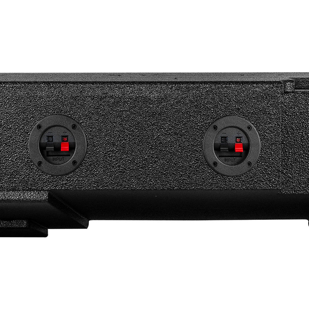 Dual 8" Ported Subwoofer Enclosure For CHEVY Silverado and GMC Sierra Crew Cab 4 Door 14-18 DS18