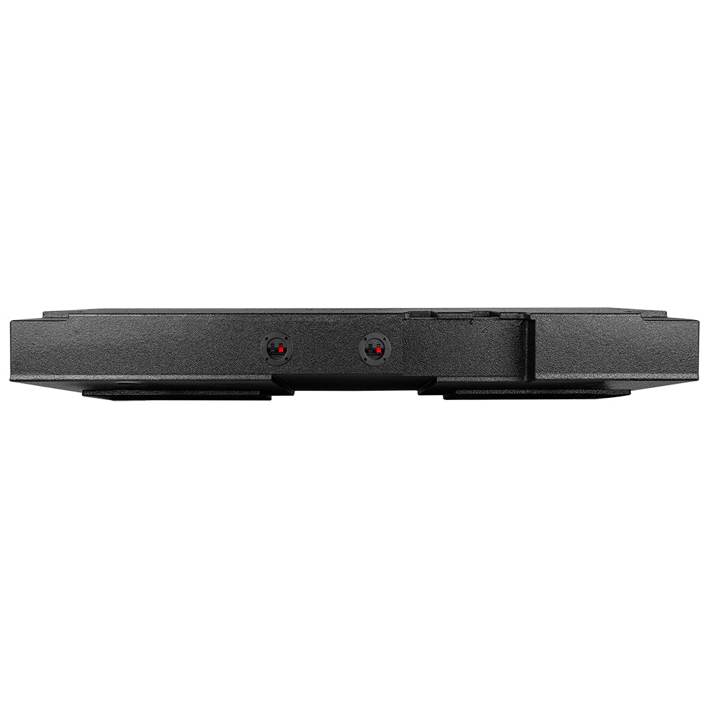 Dual 8" Ported Subwoofer Enclosure For CHEVY Silverado and GMC Sierra Crew Cab 4 Door 14-18 DS18