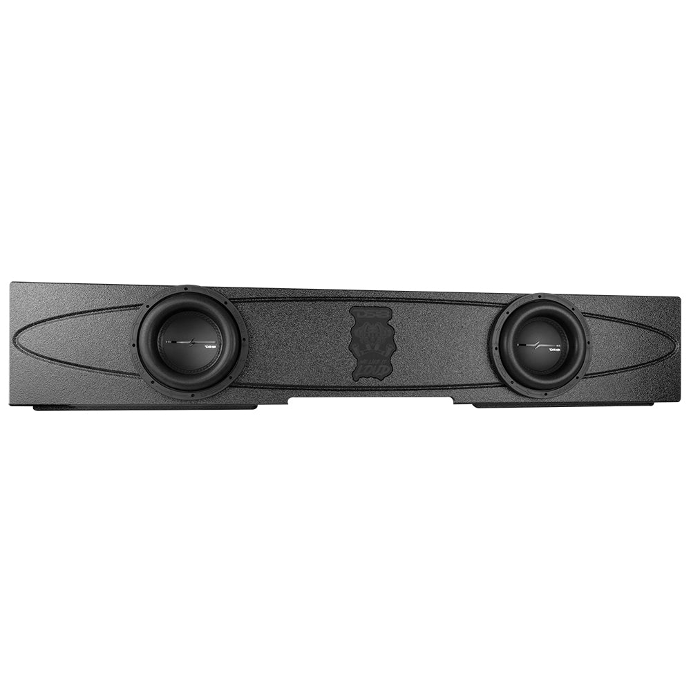 Dual 8" Ported Subwoofer Enclosure For CHEVY Silverado and GMC Sierra Crew Cab 4 Door 14-18 DS18
