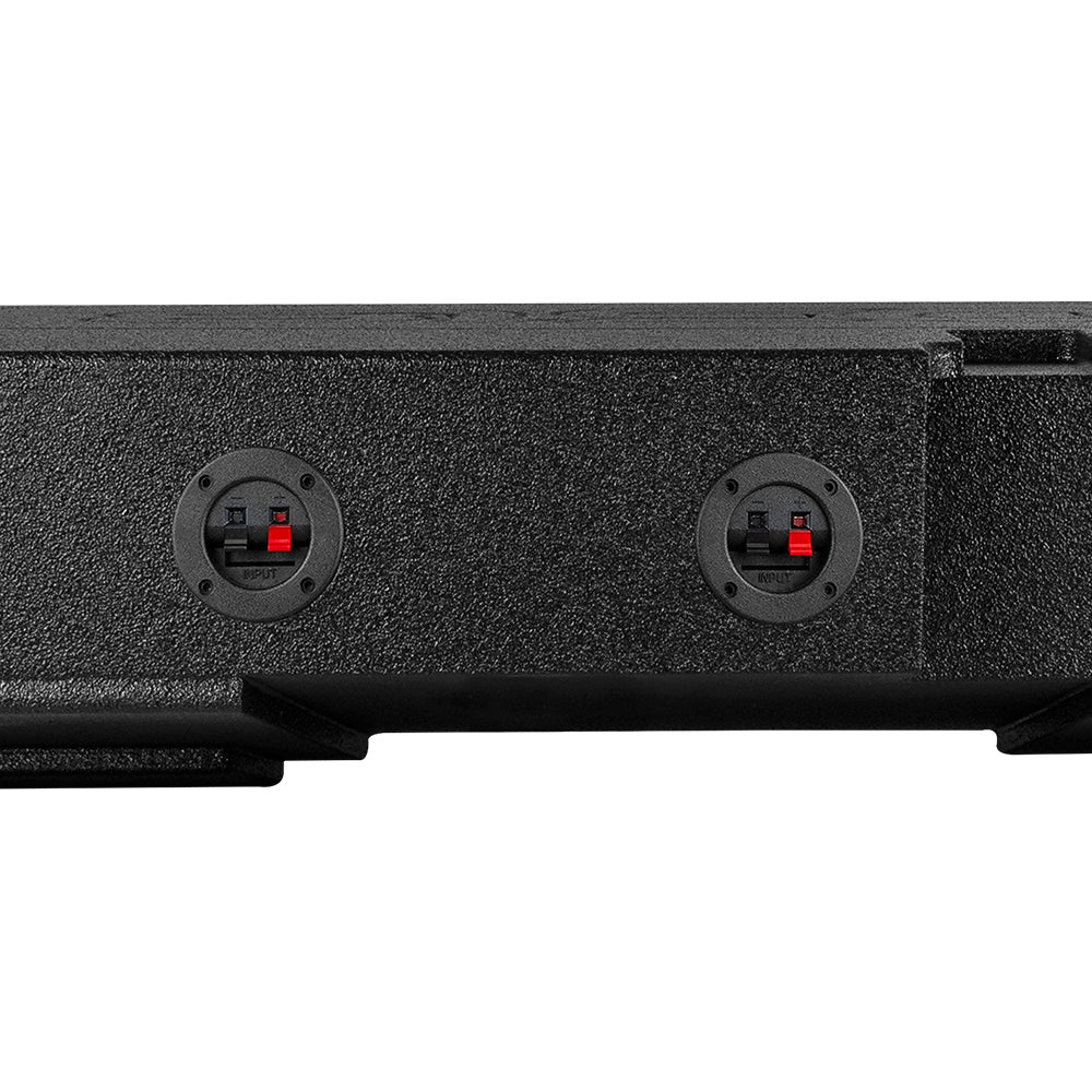 Quad 8" Ported Subwoofer Enclosure For CHEVY Silverado and GMC Sierra Crew Cab 4 Door 14-18 DS18