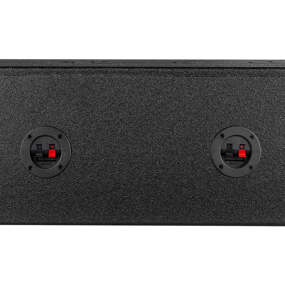 Quad 8" Ported Subwoofer Enclosure For DODGE 4 Door Crew Cab 19-23 DS18