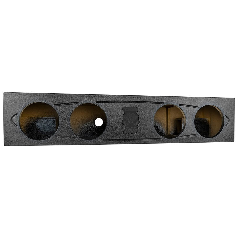 Quad 8" Ported Subwoofer Enclosure For DODGE 4 Door Crew Cab 19-23 DS18