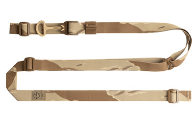 Edgar Sherman Design ESD Sling |  2-Point Combat Sling |  1" Webbing |  Polymer Hardware |  Matte Finish |  AOR1 Desert Digital Atomic Defense
