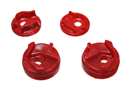 Energy Suspension 7.1112R Red Motor Mount Inserts — 2002–2006 Nissan Sentra SE-R Spec V 2.5L