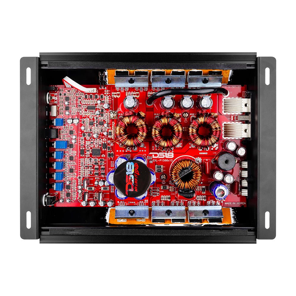 EXL 1-Channel Class D Amplifier 1500 Watts Rms @ 1-Ohm Made In Korea DS18