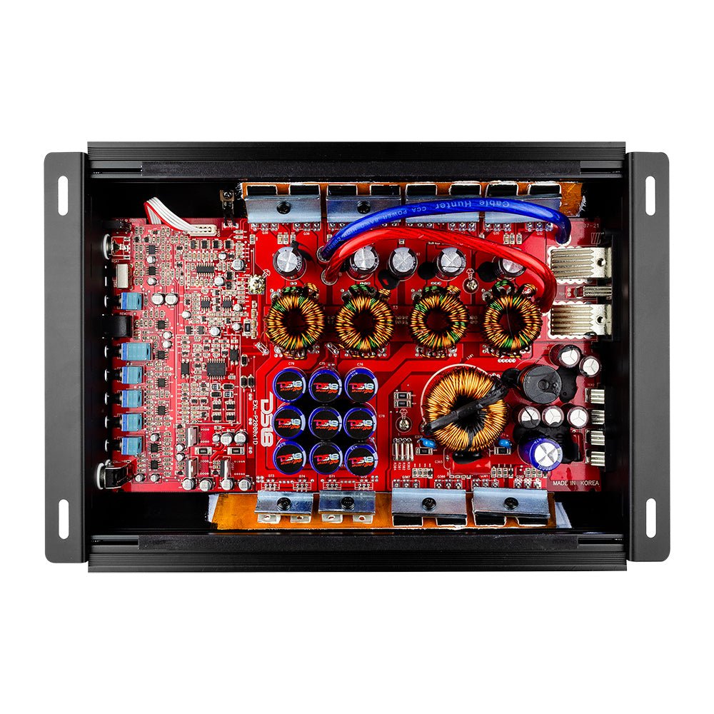 EXL 1-Channel Class D Amplifier 2000 Watts Rms @ 1-Ohm Made In Korea DS18