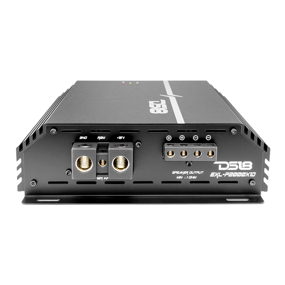 EXL 1-Channel Class D Amplifier 2000 Watts Rms @ 1-Ohm Made In Korea DS18