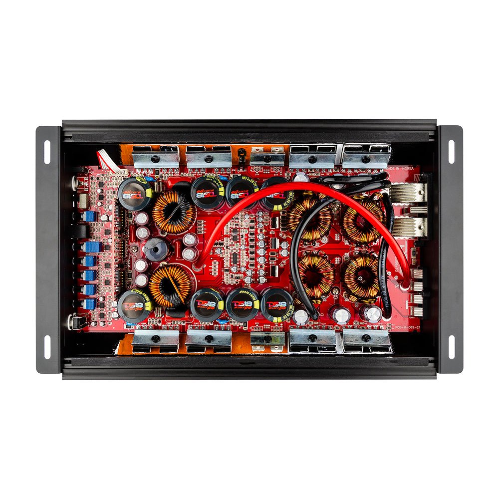 EXL 1-Channel Class D Amplifier 2500 Watts Rms @ 1-Ohm Made In Korea DS18