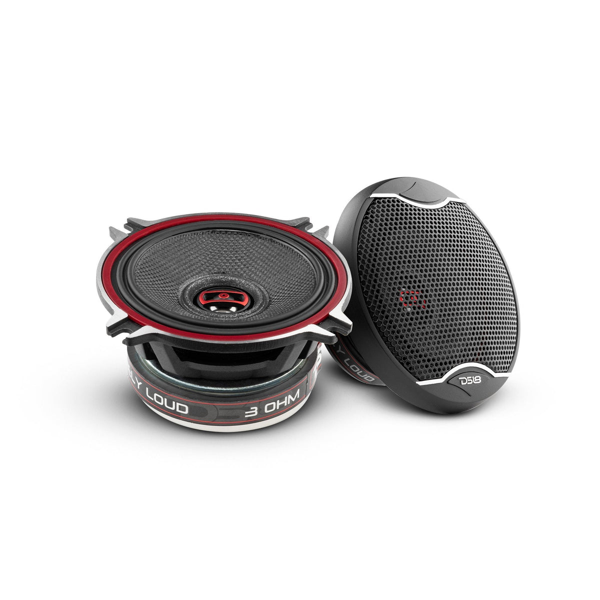 EXL 4" 2-Way Coaxial Speaker with Fiber Glass Cone | 60W RMS 3-Ohm DS18