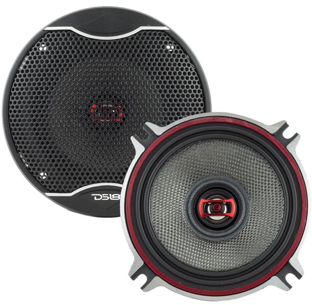 EXL 4" 2-Way Coaxial Speaker with Fiber Glass Cone | 60W RMS 3-Ohm DS18