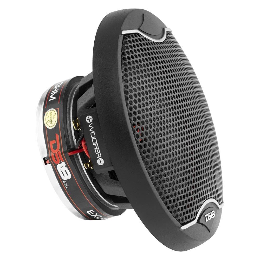 EXL 4" 2-Way Coaxial Speaker with Fiber Glass Cone | 60W RMS 3-Ohm DS18