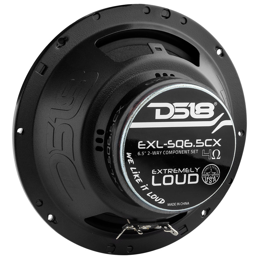 EXL 6.5" 2-Way Component Speaker System | 150W RMS 4-Ohm DS18