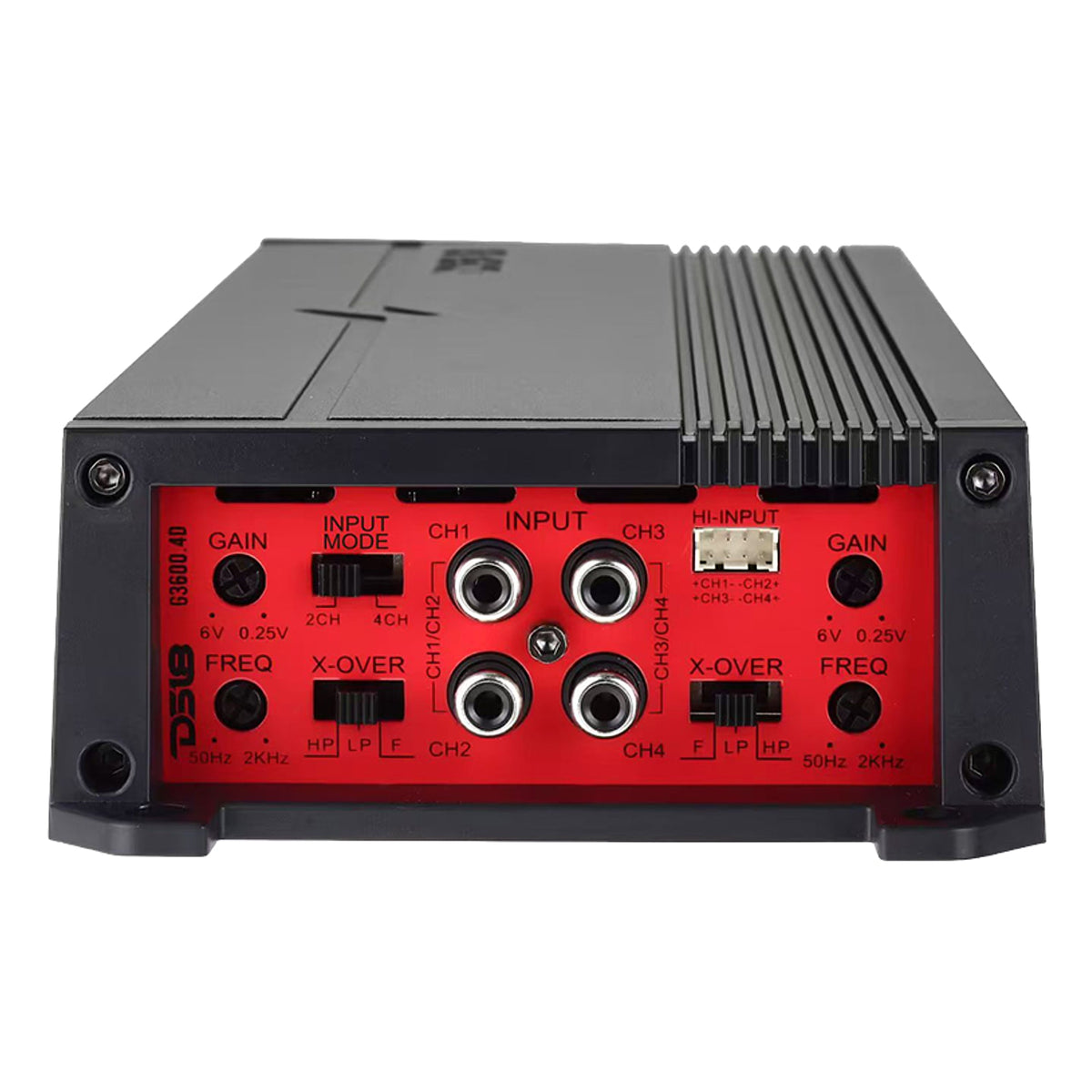 GEN-X Full-Range Class D 4-Channel Amplifier | 4 x 300W RMS @ 4-Ohm DS18