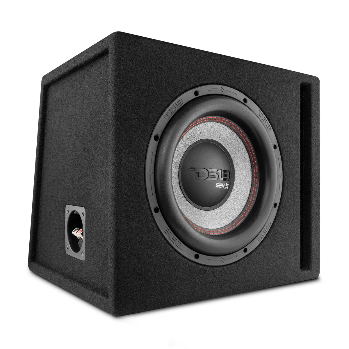 10" Loaded Subwoofer Ported Enclosure With GEN-X104D 400 Watts RMS DS18