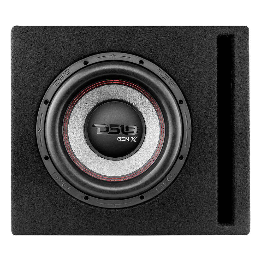 10" Loaded Subwoofer Ported Enclosure With GEN-X104D 400 Watts RMS DS18