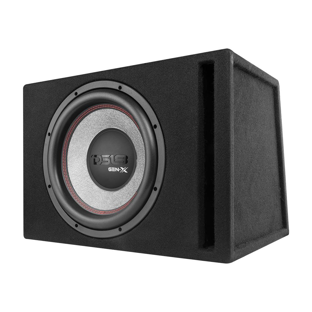 12" Loaded Subwoofer Ported Enclosure With GEN-X124D 450 Watts RMS DS18