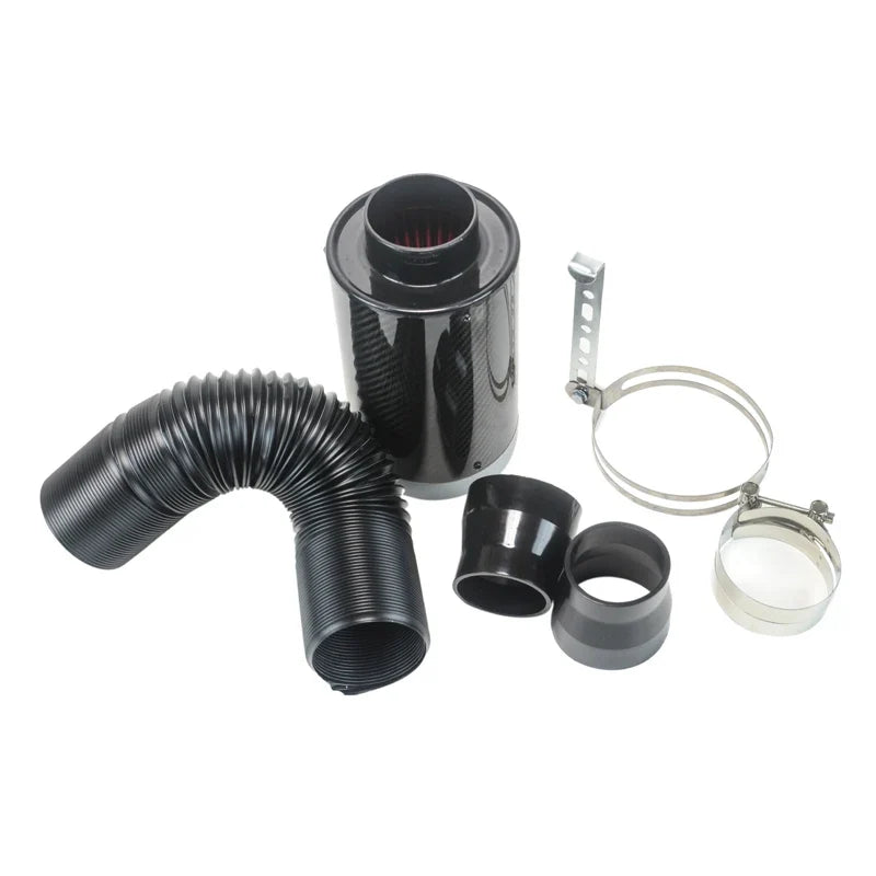 PQY Universal Racing Cold Air Intake Kit | Carbon Fiber Induction System MyPetiteCar.com