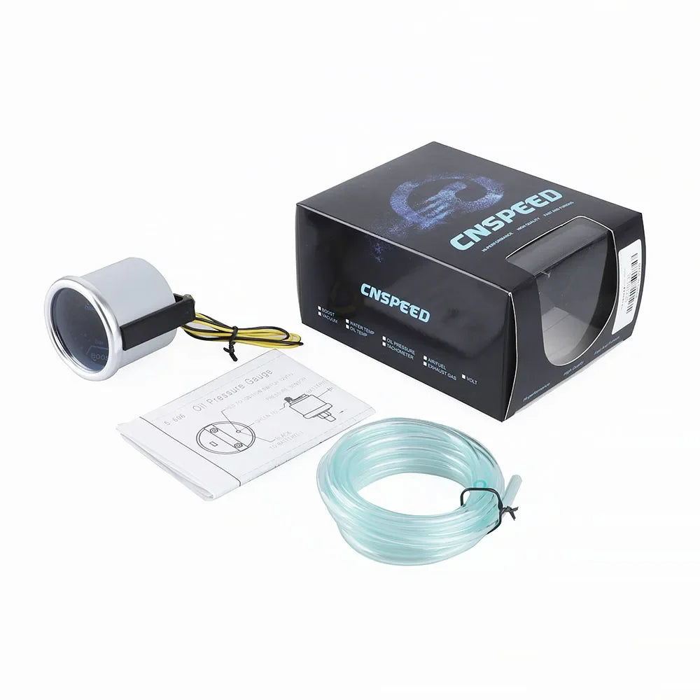 2" 52mm Car Turbo Boost Gauge Bar Psi Water Temperature Gauge Sensor Oil Temp Oil Press Meter Voltmeter Tachometer | CNSPEED MyPetiteCar.com