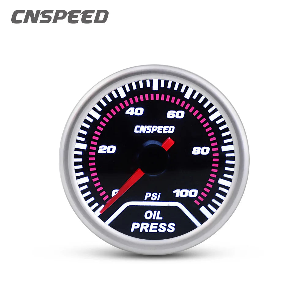 2" 52mm Car Turbo Boost Gauge Bar Psi Water Temperature Gauge Sensor Oil Temp Oil Press Meter Voltmeter Tachometer | CNSPEED MyPetiteCar.com