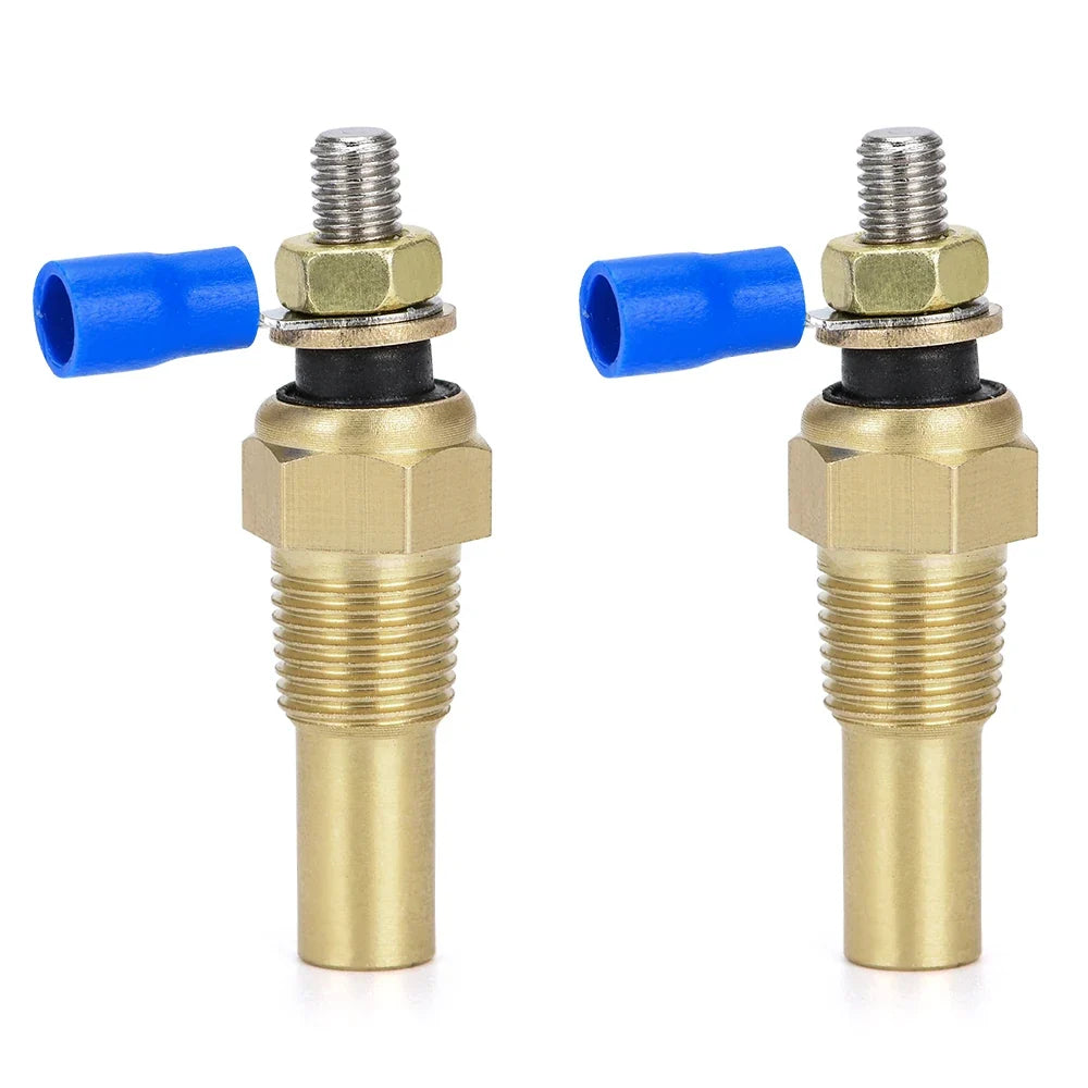 2 Pieces 12V 1/8 NPT Racing Car Oil Temp Sensor | Water Temperature Sensor Gauge TSU01 MyPetiteCar.com