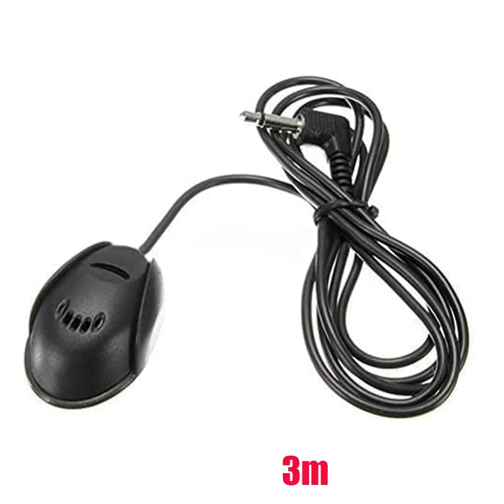 Car Audio Microphone 3.5mm External Mic for Car Vehicle Head Unit Bluetooth Enabled Stereo Radio GPS DVD  Mikrofo / Microfon