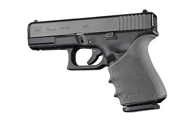 Hogue HandALL Beavertail |  Pistol Sleeve |  Slate Gray |  Fits Glock Gen 1/2/5 17/17L/19X/34/34 MOS Atomic Defense