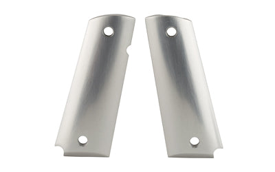 Hogue Extreme Aluminum Grip |  Fits 1911 Govt |  Aluminum |  Clear Gloss Anodized Finish Atomic Defense