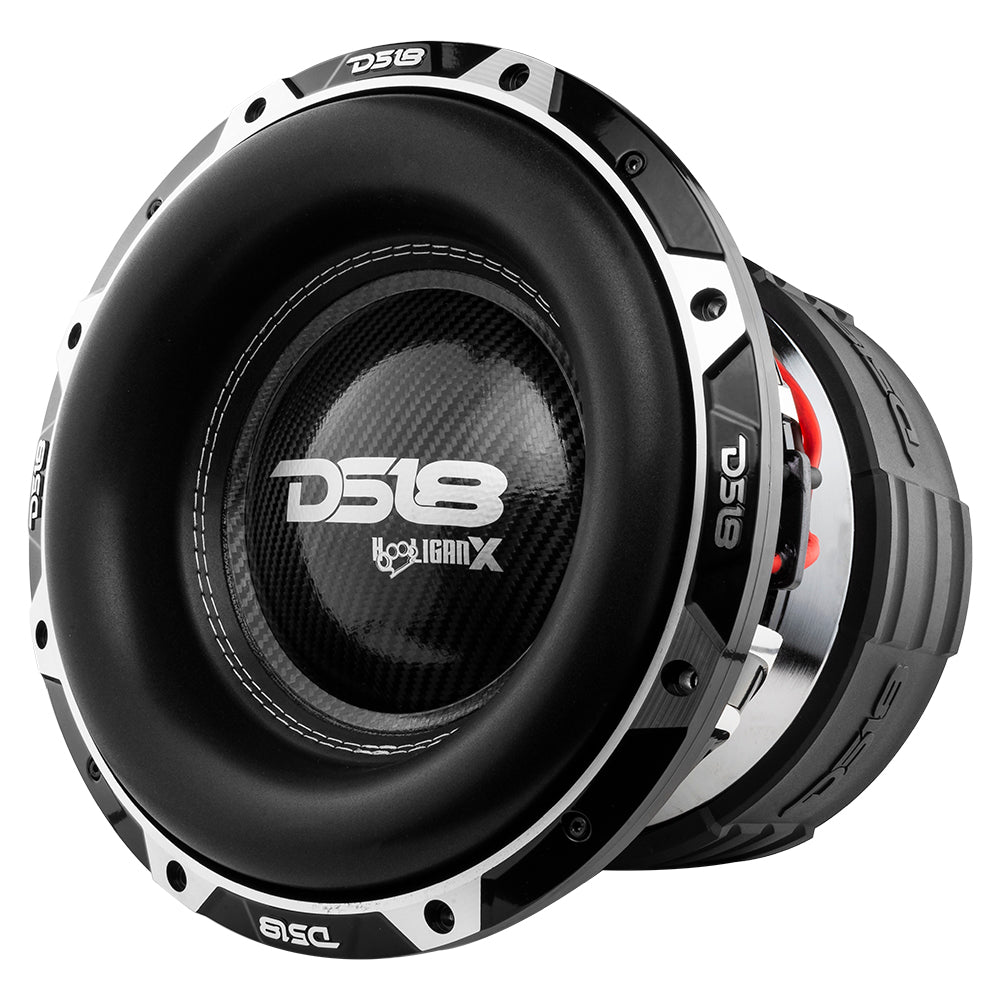 HOOLIGAN X 12" High Excursion Subwoofer 4000 Watts Rms 4" DVC 4-Ohm DS18