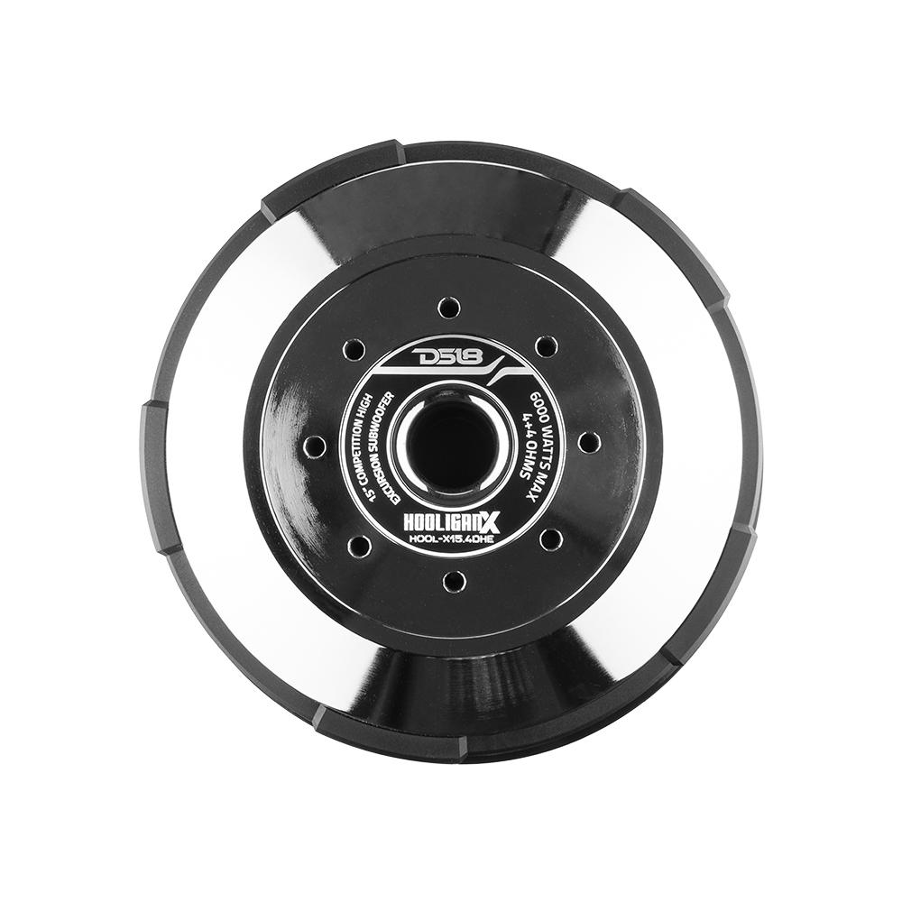 HOOLIGAN X 15" High Excursion Subwoofer 4000 Watts Rms 4" DVC 4-Ohm DS18
